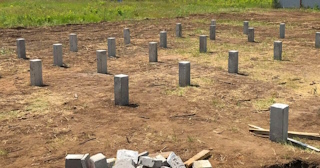 Фундамент на забивных жб сваях под ключ в Моршанске - фундамент из забивных железобетонных свай цена от 3120 руб/м2