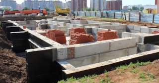 Фундаменты промышленных зданий в Моршанске цена от 24548 руб. - заказать строительство фундамента промздания под стальные колонны